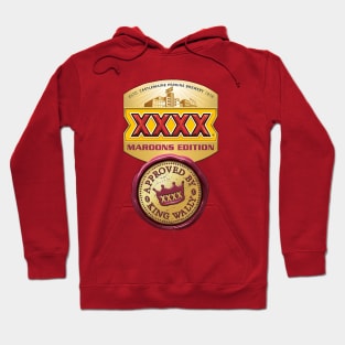 State of Origin - QLD Maroons - XXXX - KING WALLY APPROVED Hoodie